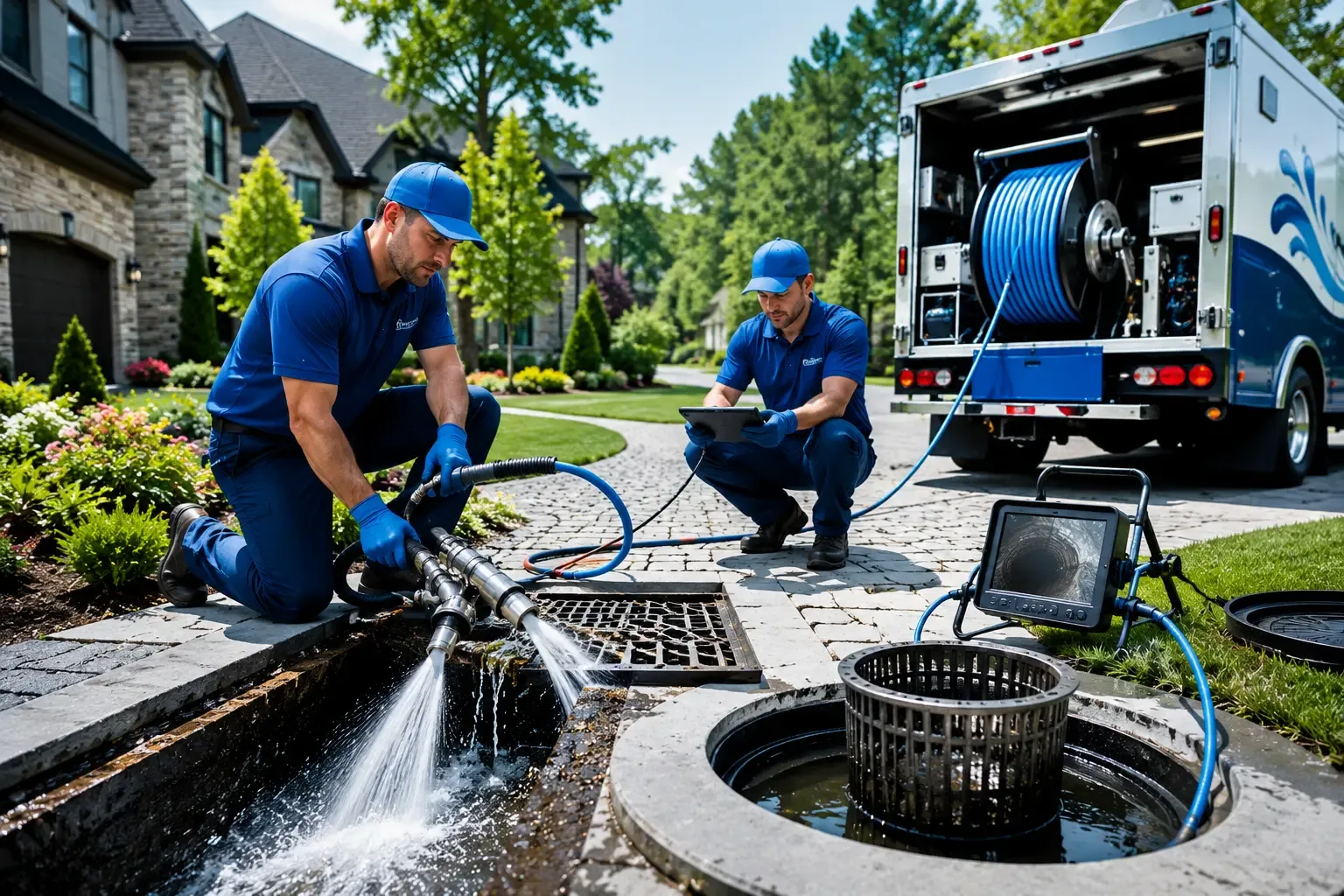Local outdoor drain cleaning professionals in Saunemin, IL